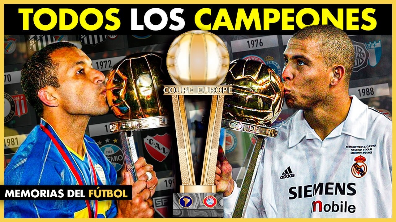 Todas las Finales de la COPA INTERCONTINENTAL 🏆 (1960-2024) | Historia Completa