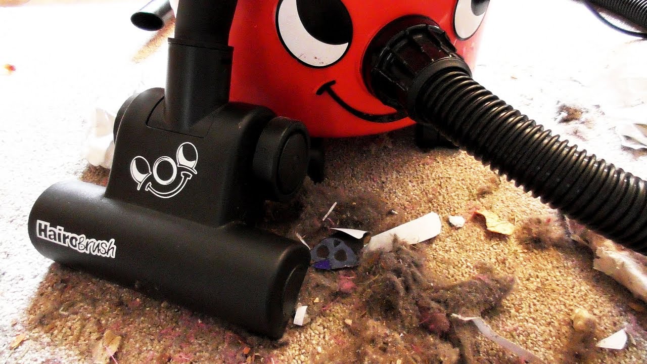 🌟 Henry the Hoover Vacuuming VERY DIRTY Carpet with HairoBrush! 🧹 | Soothing ASMR Vacuum Sounds 🎧