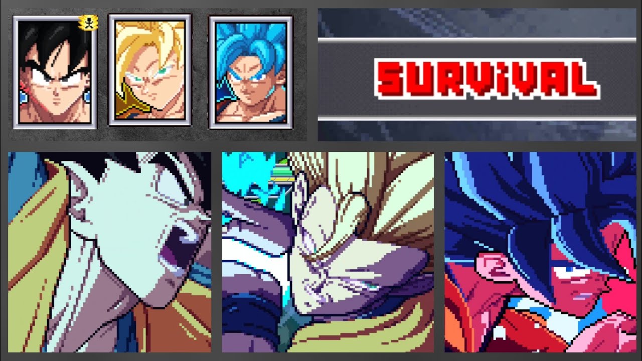 Goku | SURVIVAL MODE | Z LEGENDS 3 V2.5.5-1💥