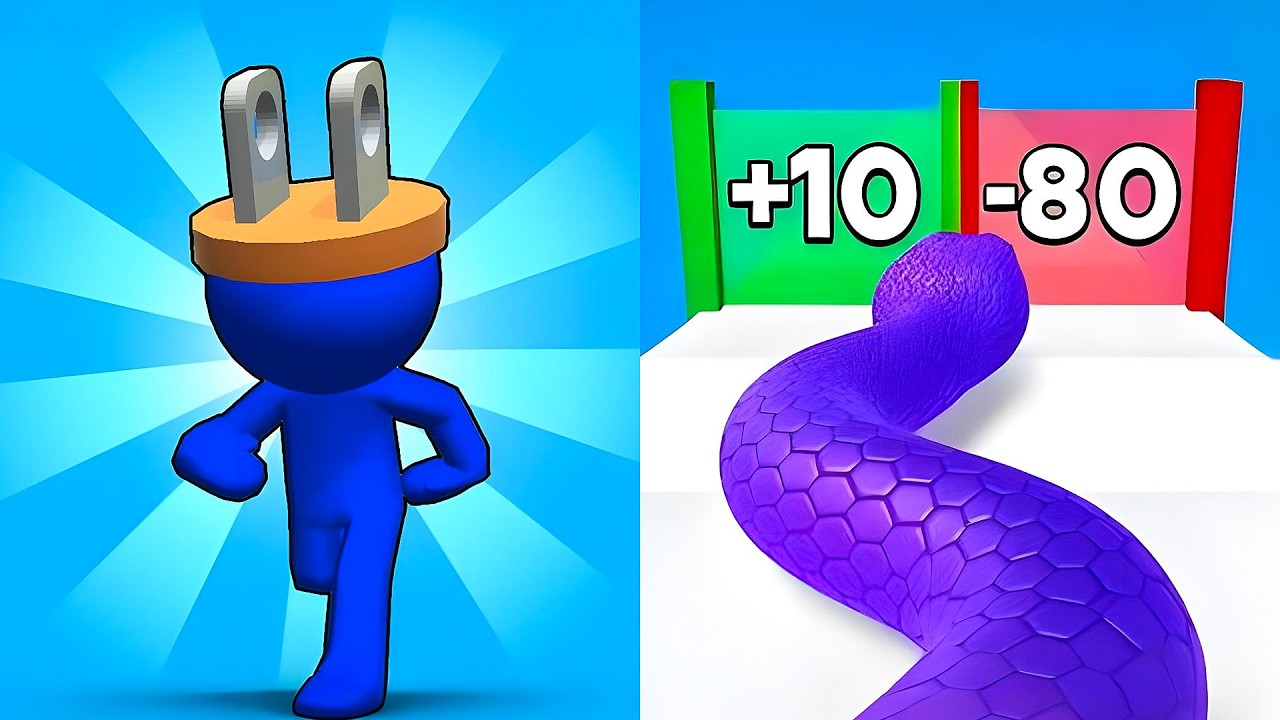 Snake Run Race vs Plug Head Race 🔥 EPIC 2026 Gameplay – All Levels UNLOCKED