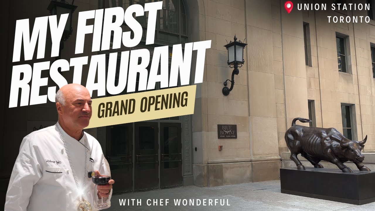 Grand Opening Of My First Restaurant Ever l  Blue Bovine