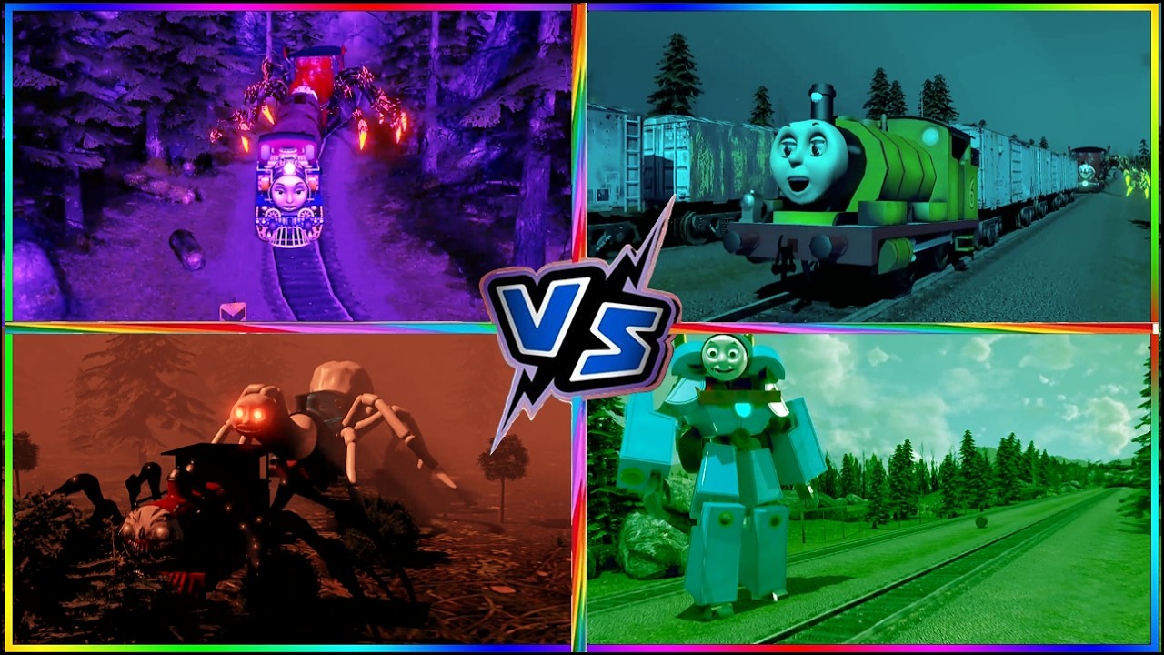 Mutant Train Monster🆚Friendly Engine🆚Dark Rail Beast—Epic Tiles Hop Showdown Tiles Hop Edm Song#182