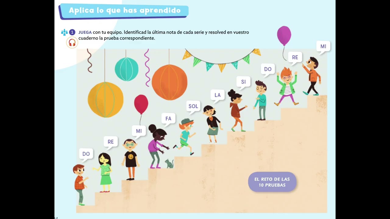 Ejemplos prácticos con actividades de distintas editoriales 🎵📚