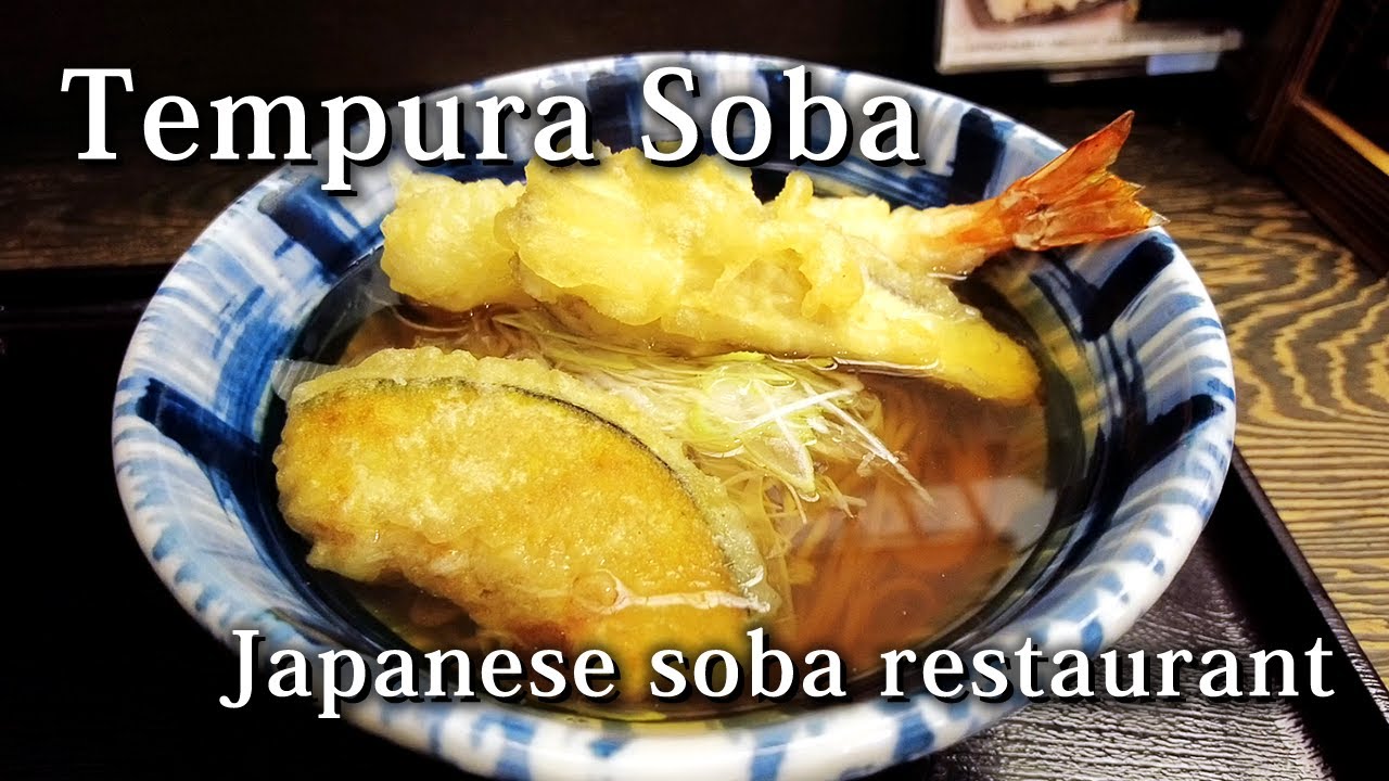 Japanese Tempura Soba Noodles｜Cozy Alone Night for a Japanese Salaryman.