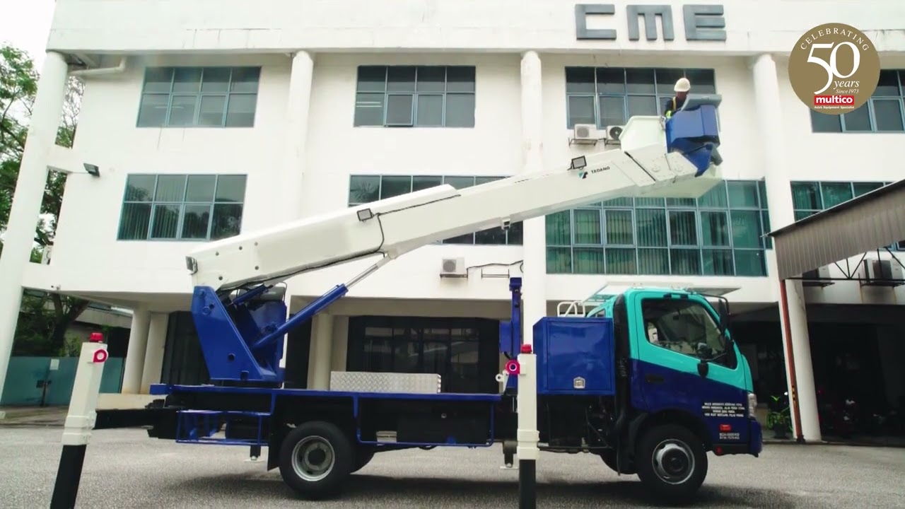 First Tadano Skylift delivered, mounted on truck in Malaysia