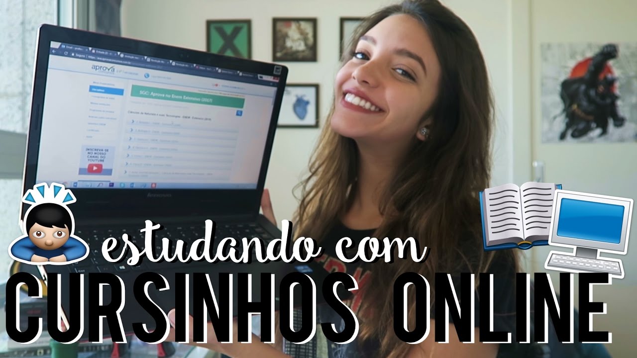 Como estudar por CURSINHO ONLINE! - D&eacute;bora Aladim