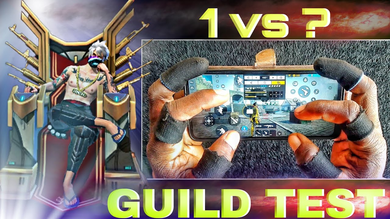 ‎FREE FIRE MAX I GUILD TEST 1 VS ? | MOBILE PLAYAR VS PC PLAYERS | TDT TOTAL VIDEO ‎
