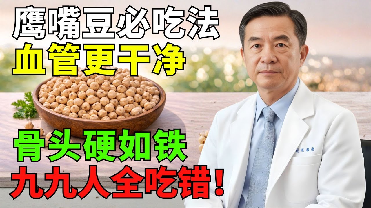 99%的人鷹嘴豆都吃錯——這樣吃，營養才吸收得到