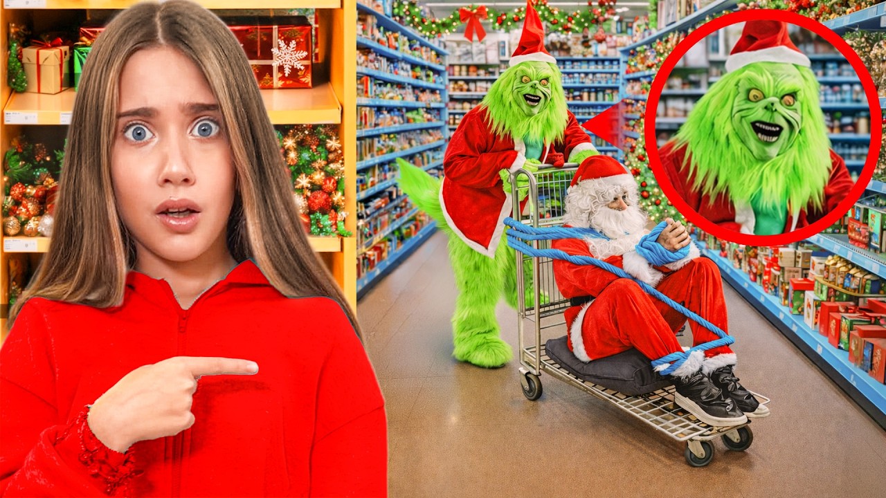 ABBIAMO SALVATO BABBO NATALE DAL GRINCH!