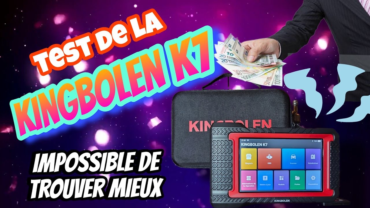 Test de la Kingbolen K7 : La Valise de Diagnostic Ultime pour Tous les Amateurs d'Auto!