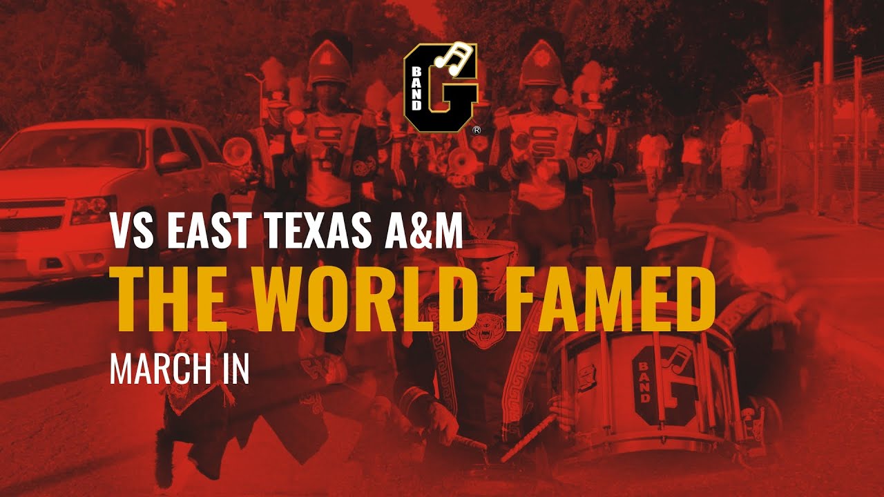 World Famed March-In | Grambling vs. East Texas A&M | September 20, 2025 🏈🎺