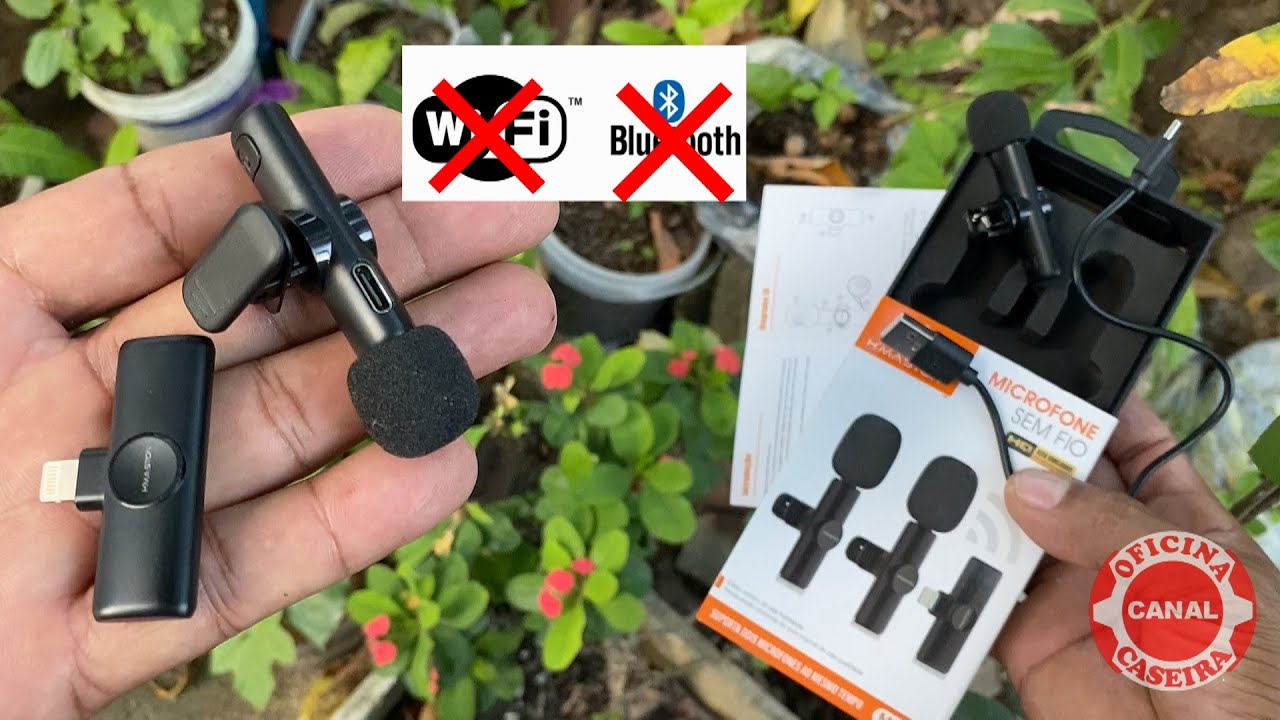 MICROFONE DE LAPELA SEM FIO PARA CELULAR MK-09, MINHA OPINIÃO CINCERA.