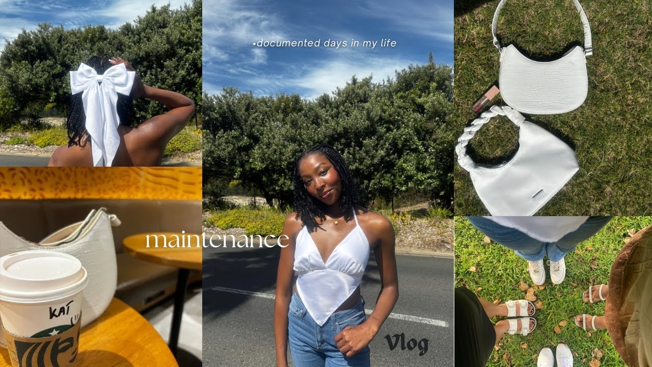 Maintenance vlog + few days in my life[feed,nails,hair,picnic date] South African YouTuber