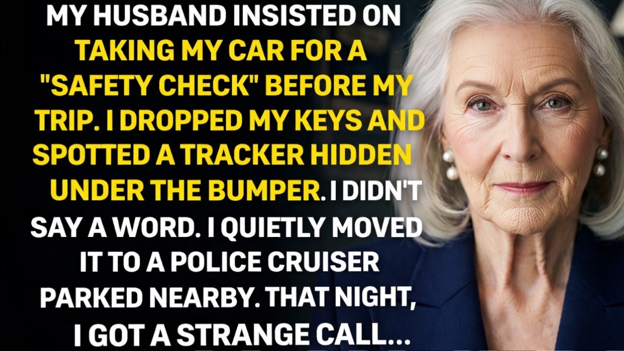 My Husband Hid A Tracker Under My Car. I Moved It To A Police Cruiser. Then He Got...