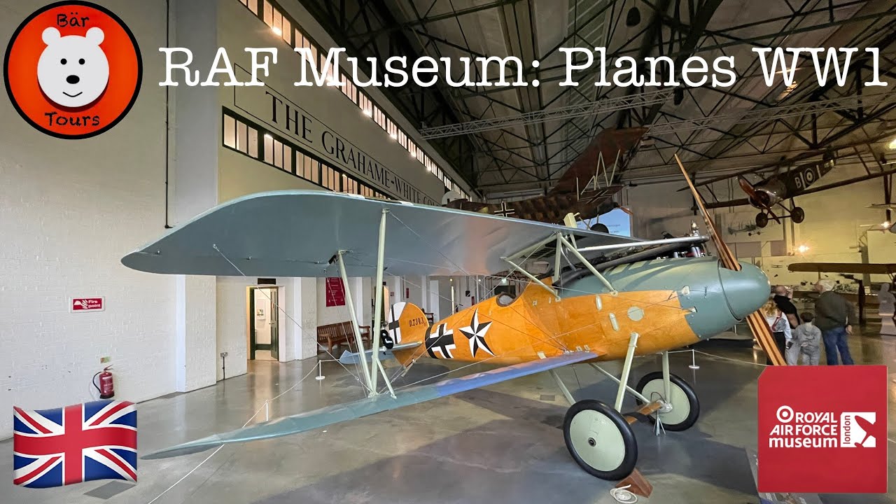 UK: London - RAF Museum - Planes WW1