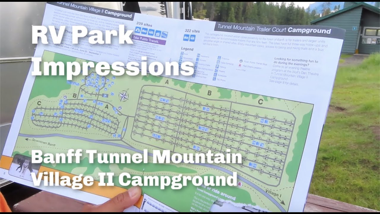 Banff Tunnel Mountain Village II Campground | 61 Day Ultimate Alaska - Fantasy RV Tours
