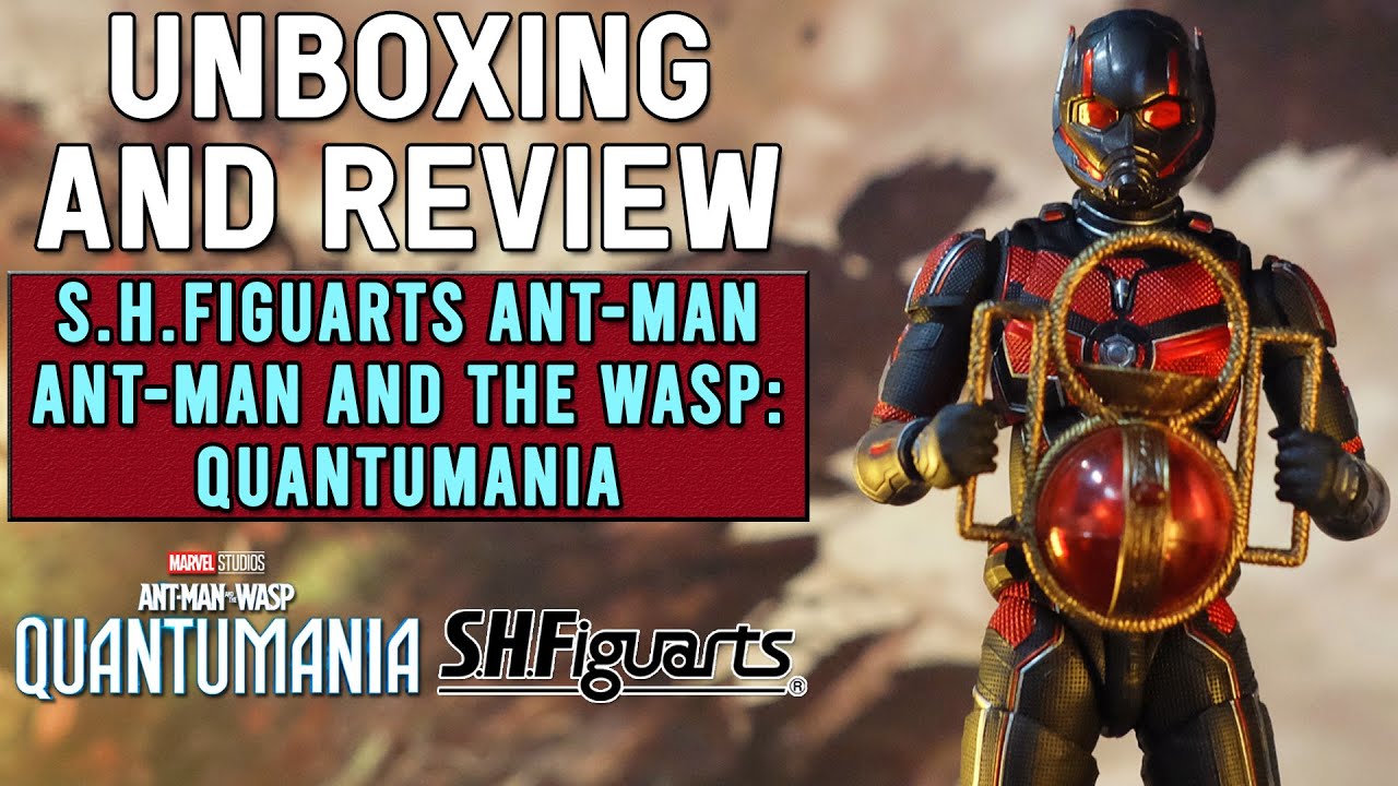 UNBOXING & REVIEW S.H.Figuarts Ant-Man | Ant-Man and the Wasp Quantumania Figure ( ENG SUB )