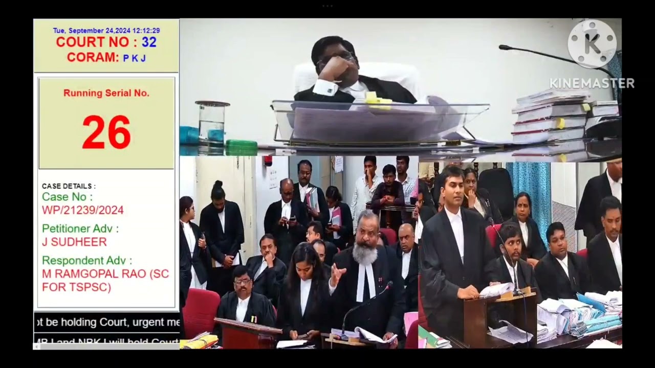 Слушание дела по нескольким причинам группы TGPSC/TSPSC GROUP 1