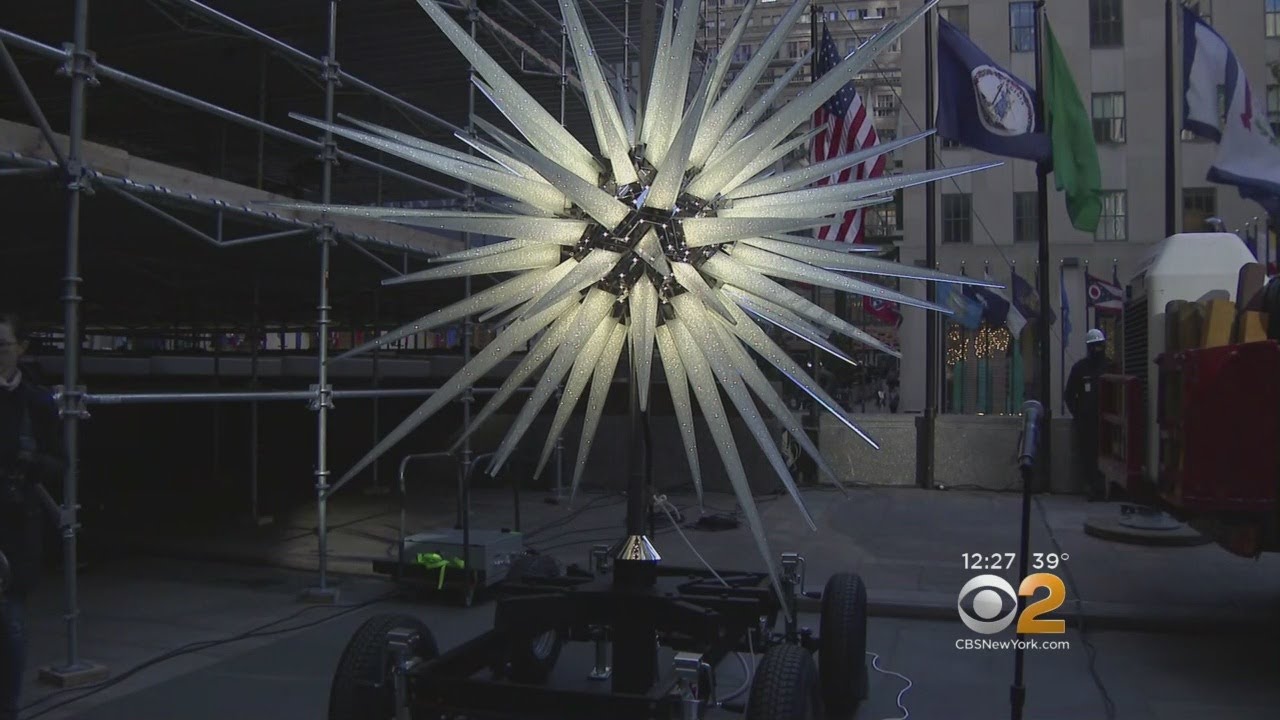 New Rockefeller Christmas Tree Star Unveiled