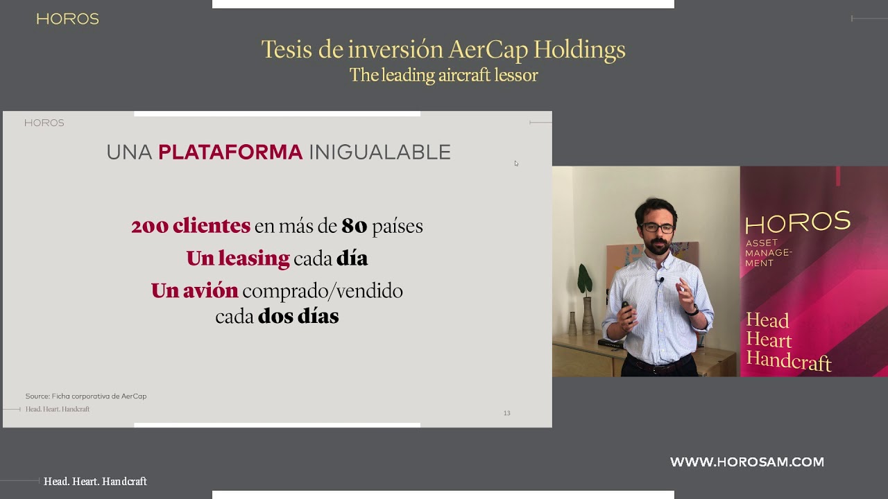 Horos AM - Tesis de inversión de Aercap Holdings
