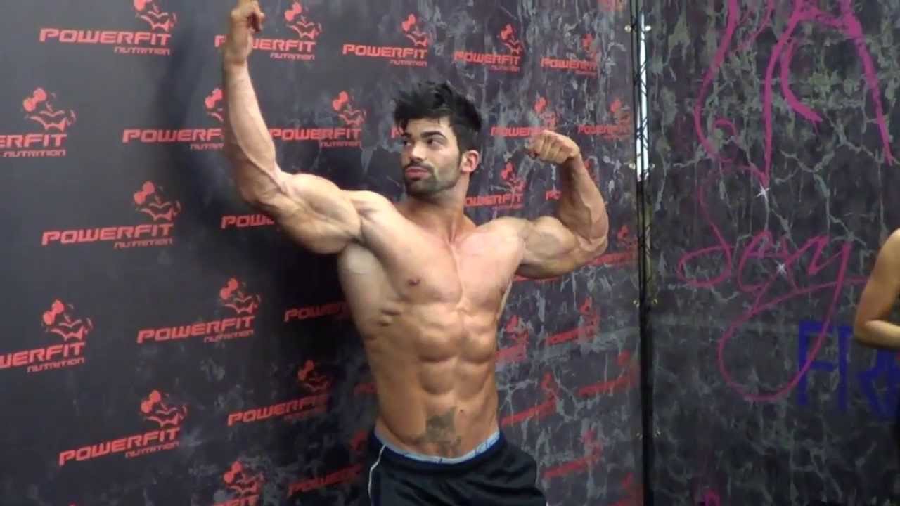 Sergi Constance, Posing at FIBO 2013 - Germany