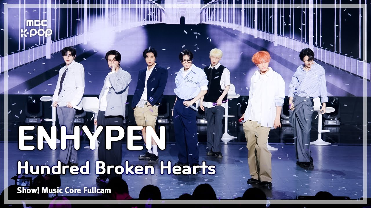 [#음중직캠] ENHYPEN (엔하이픈) – Hundred Broken Hearts | 쇼! 음악중심 | MBC240713방송