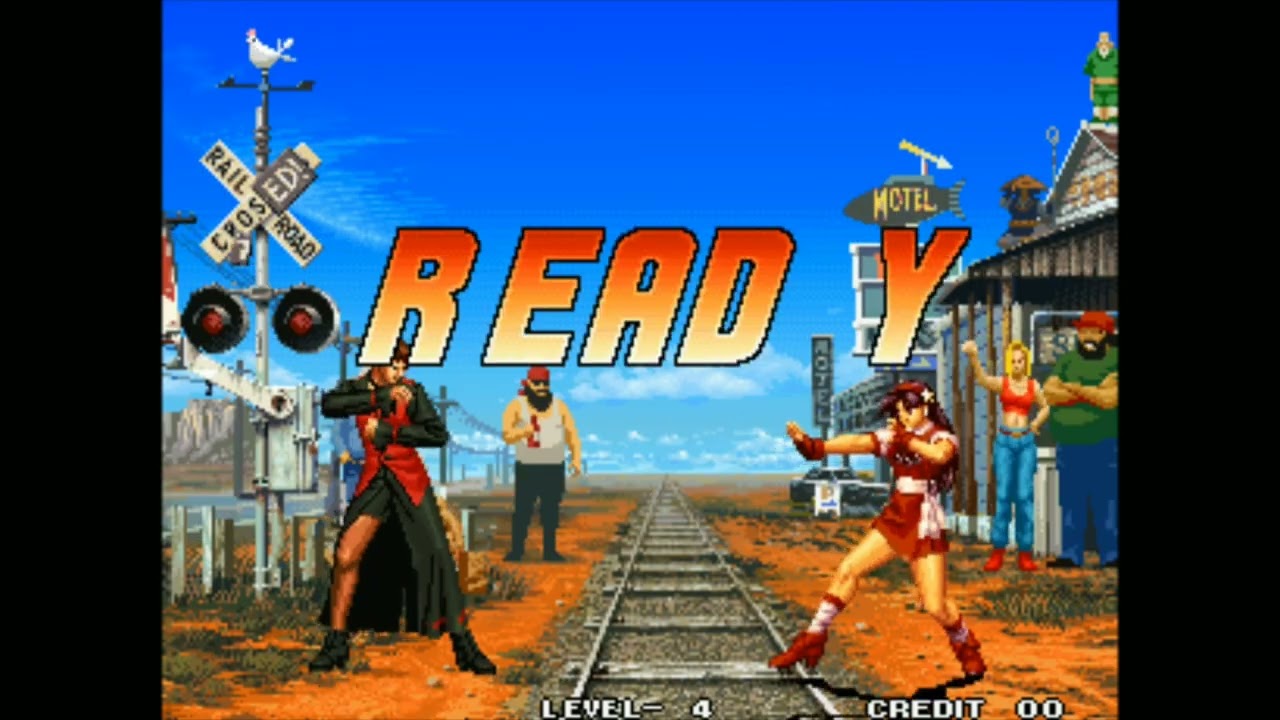 THE KING OF FIGHTERS 96 NEO GEO MVS ARCADE TERRY BOGARD ROBERT GARCIA VICE