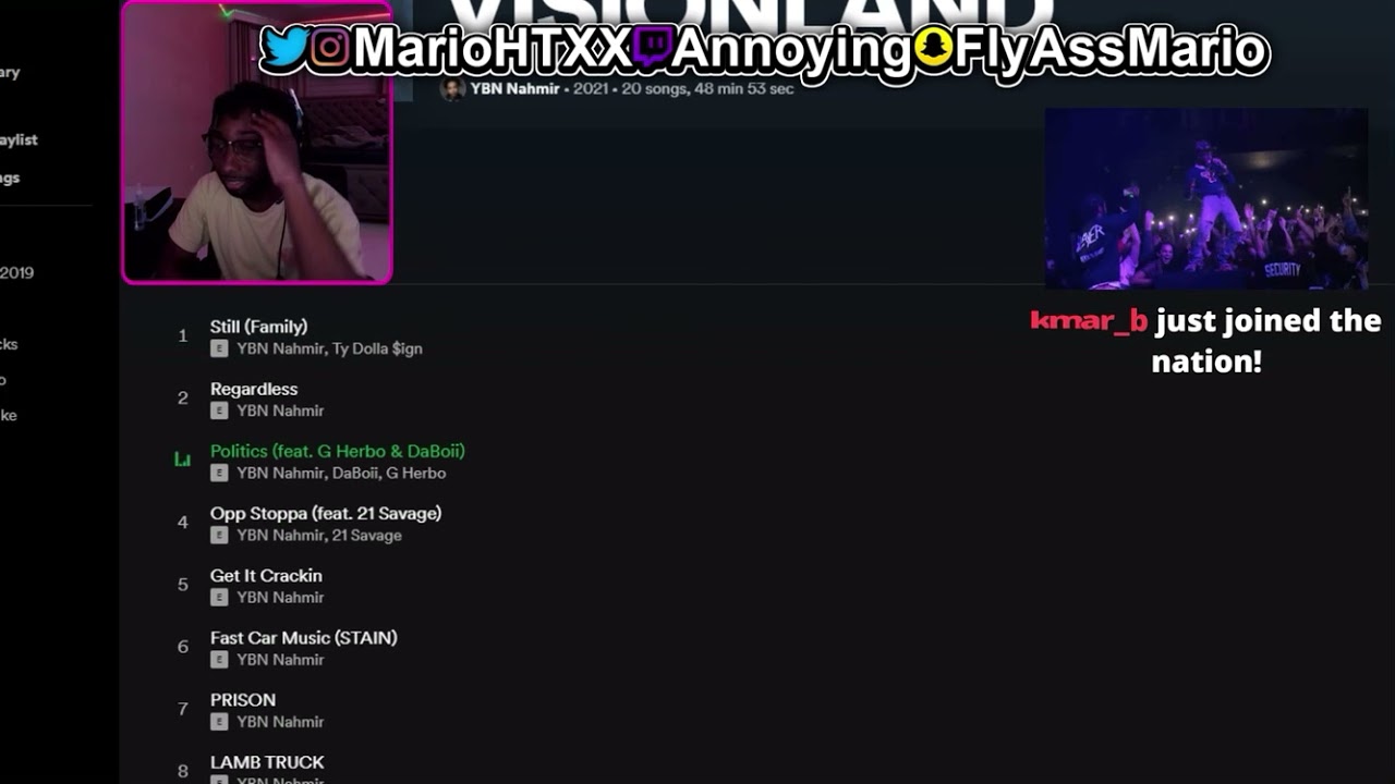 AnnoyingTV Reacts To YBN Nahmir New Album - VISIONLAND