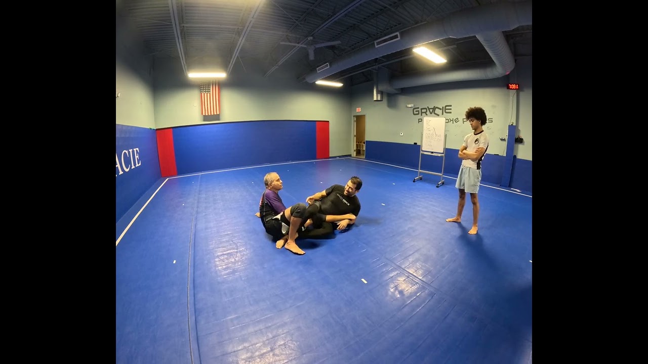 Heel hook from saddle guard ￼