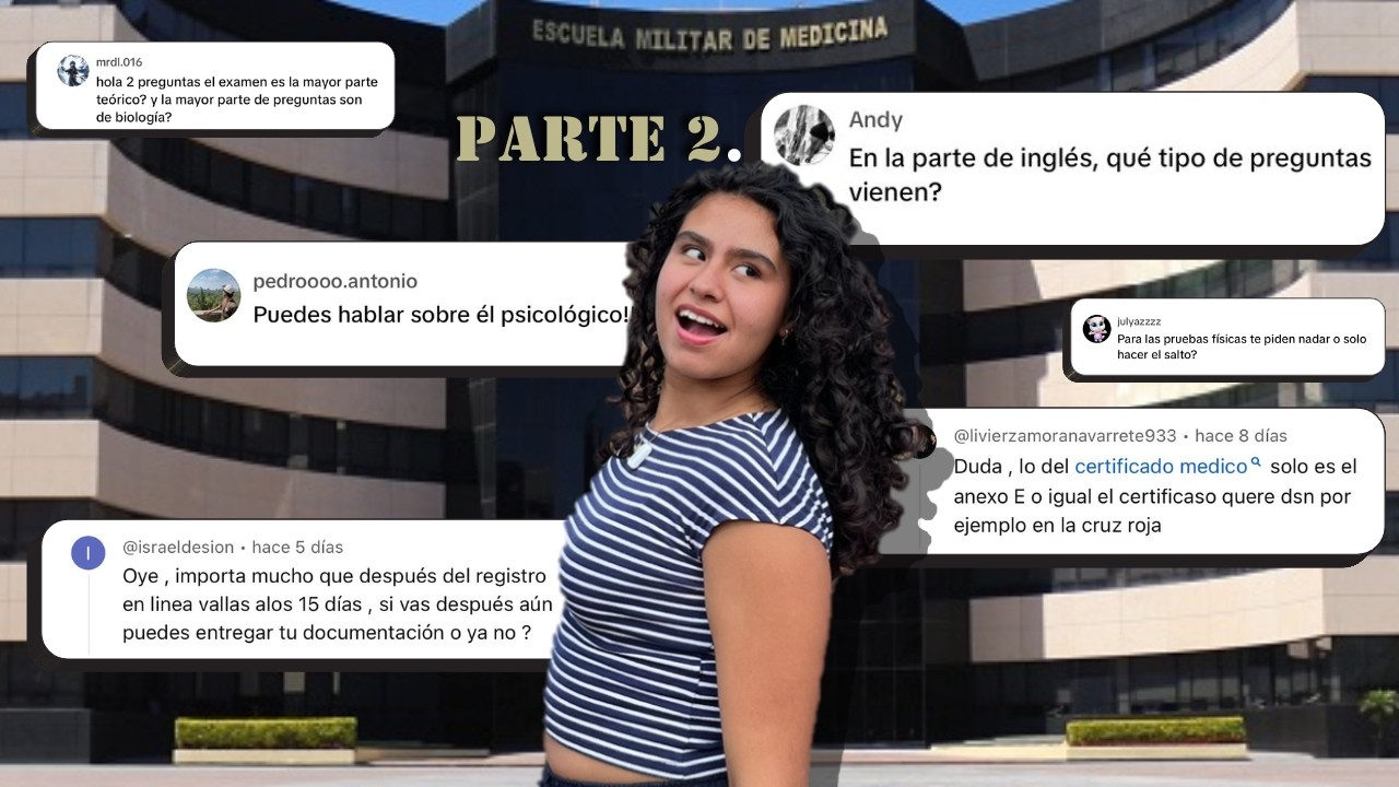 ¿Examen de INGLÉS en la MILITAR? ¿Solo viene TEORÍA?…¿Qué evalúan en el Examen PSICOLÓGICO? 🪖👩🏻‍⚕️ 