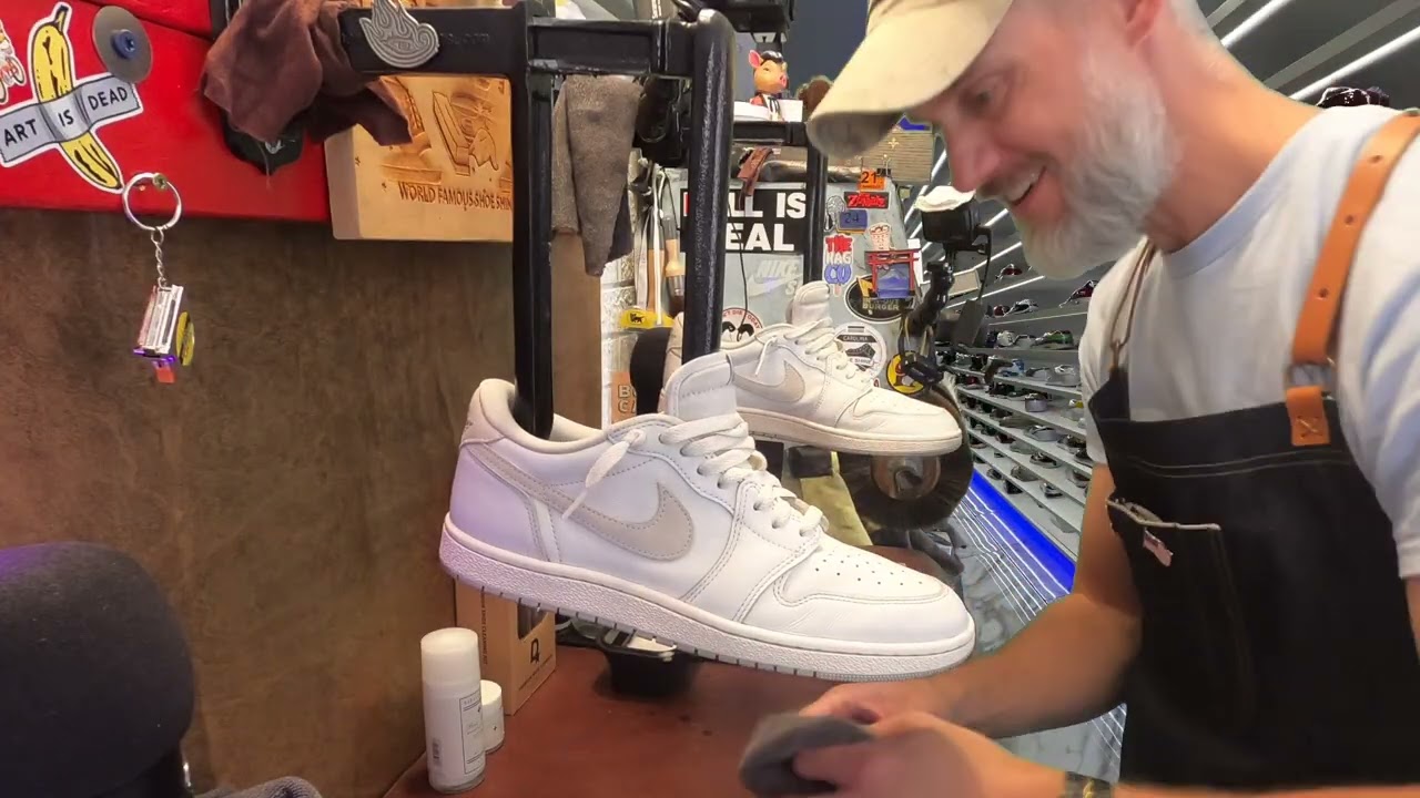 ASMR | AIR JORDAN 1 Retro Low  '85 OG 