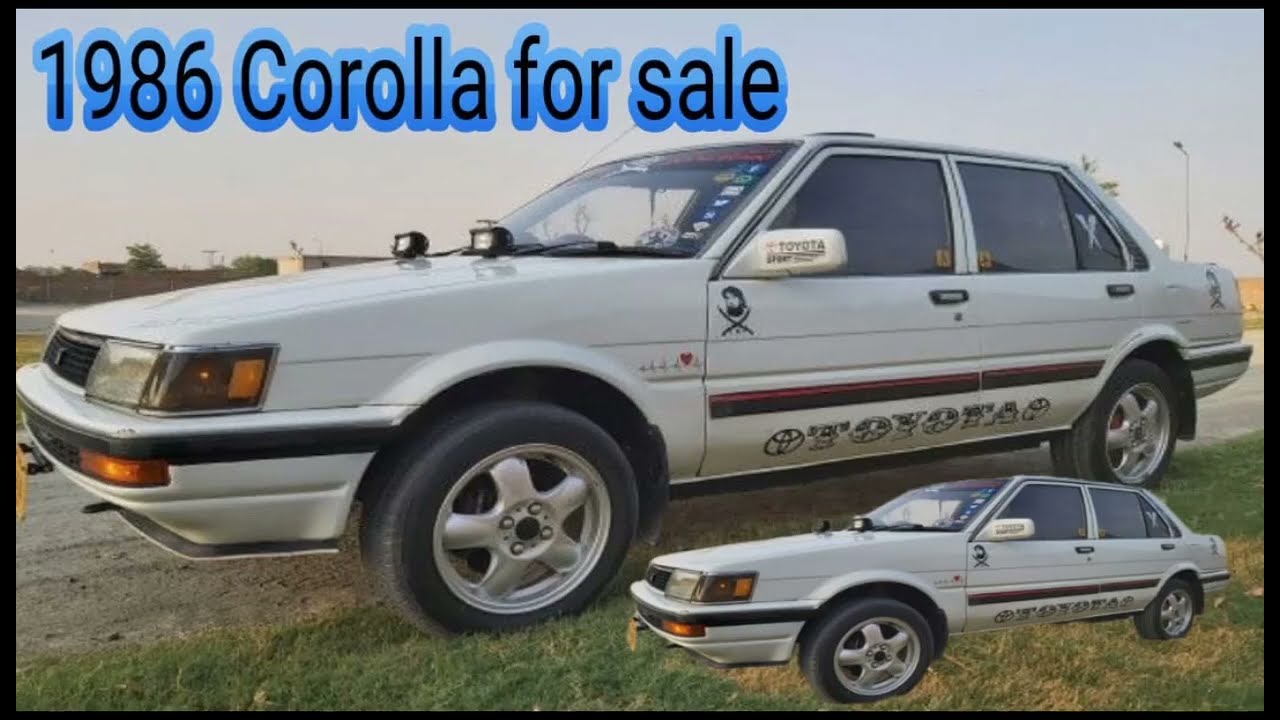 Toyota 1986 model Corolla/ engine diesel/ documents all ok/ Old spearparts