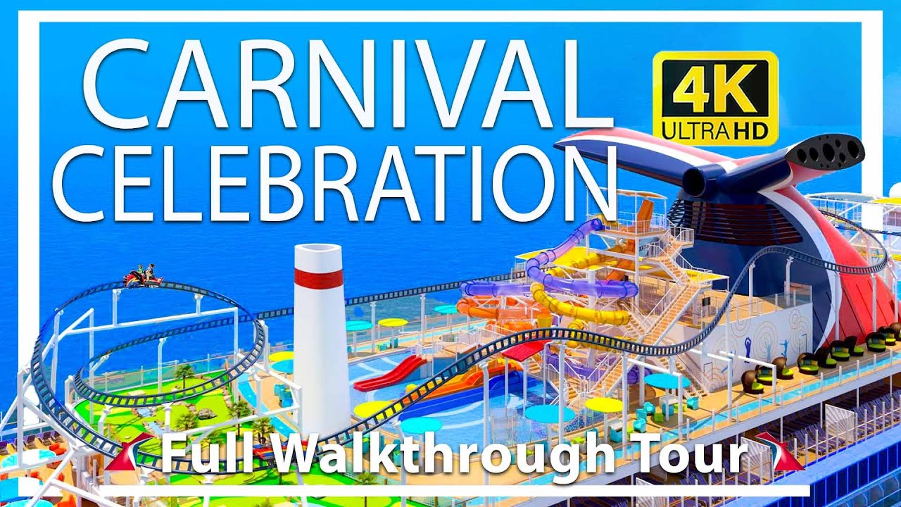 Carnival Celebration | Полный обзор и экскурсия | Совершенно новый лайнер | Carnival Cruise Lines