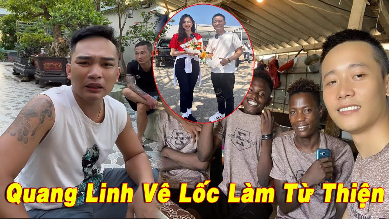 Tiến Bịp N&oacute;i Về Quang Linh Vlog Gi&uacute;p Đỡ Người D&acirc;n Angola