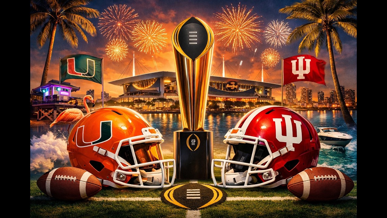 2026 CFP National Championship Game - Indiana vs. Miami