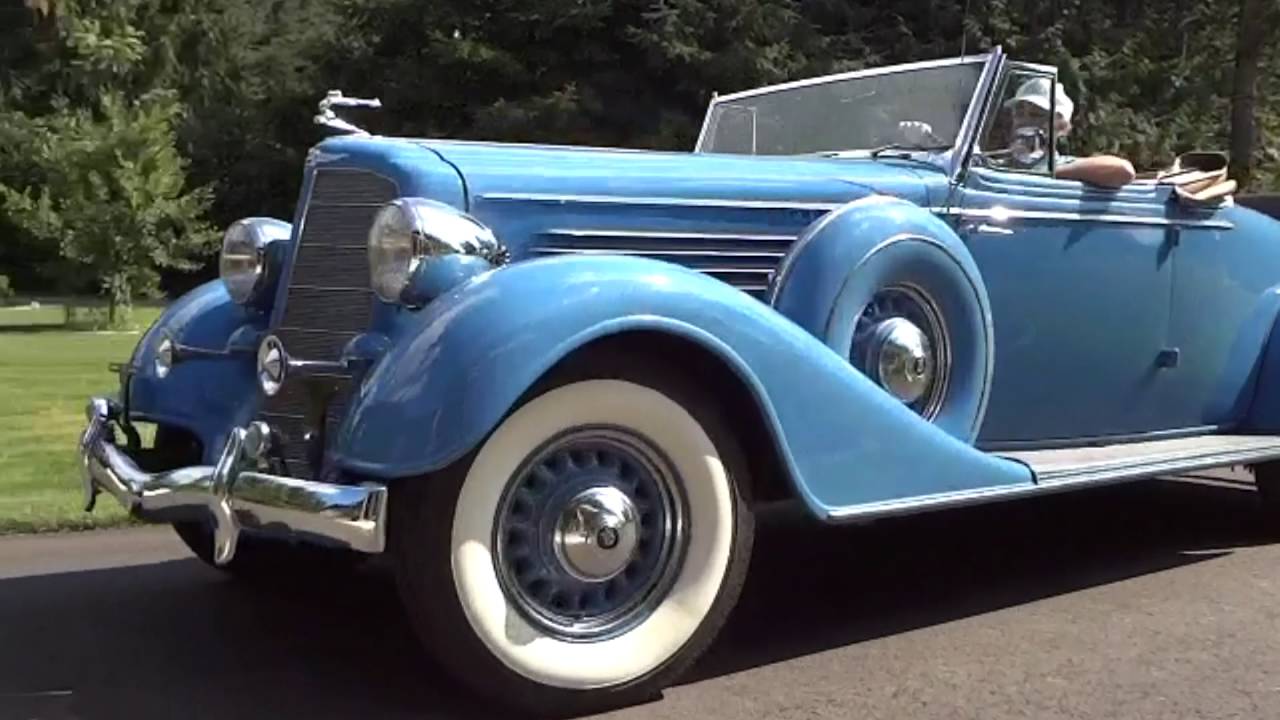 Everett Ayres' CCCA Full Classic 1934 Buick 96-C Convertible