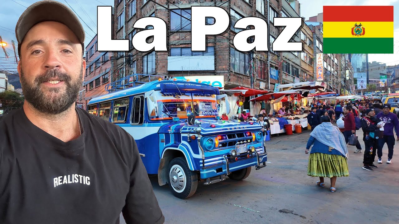 La Paz Bolivia asi se vive en una de las ciudades mas altas del mundo  🇧🇴 