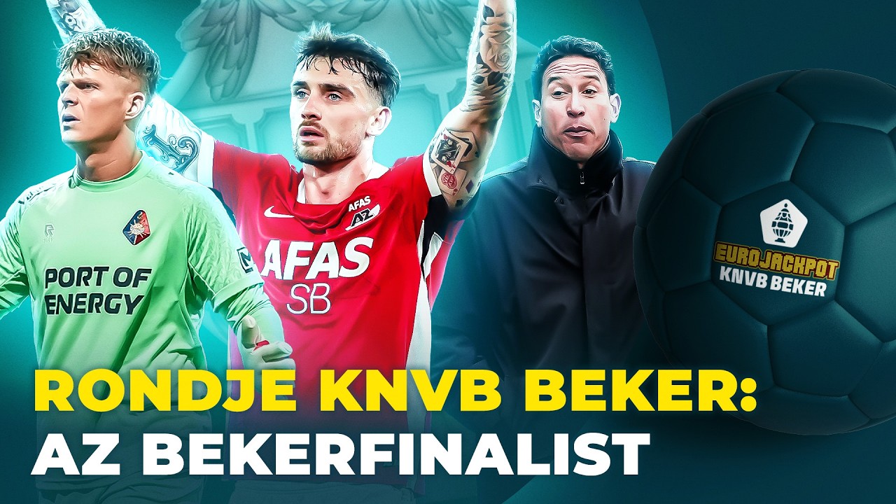 AZ krijgt herkansing in De Kuip: Teleurgesteld Telstar uitgeschakeld | Rondje Eurojackpot KNVB Beker