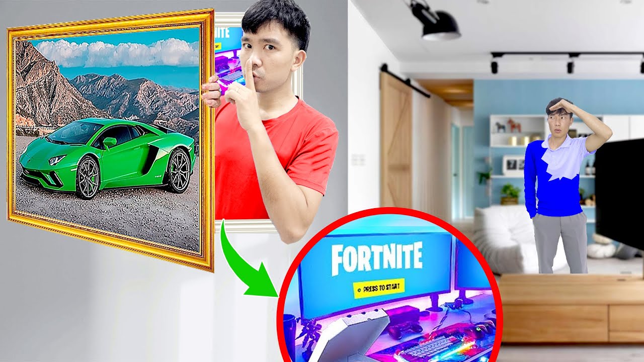 PHD | Căn Phòng Bí Mật Sau Bức Tranh | The Secret Room in The Picture