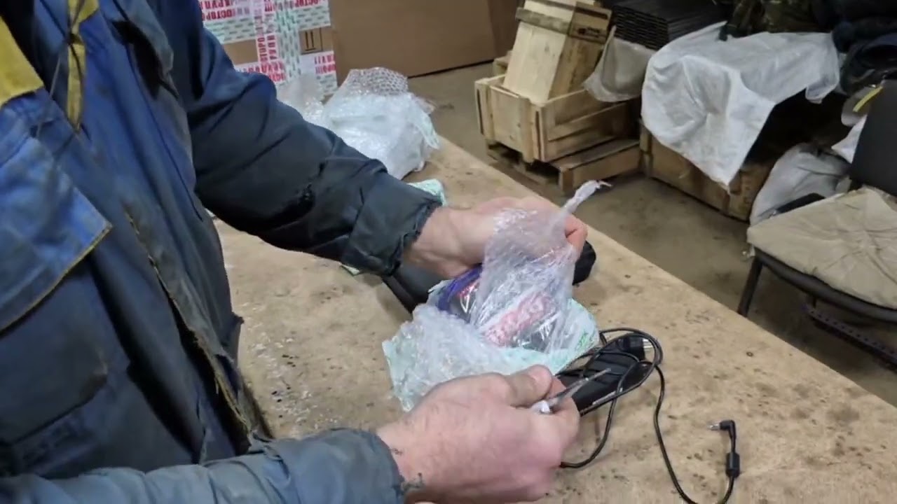 Распаковка заказчиком комплекта оборудования DS150E + ноутбук ACER