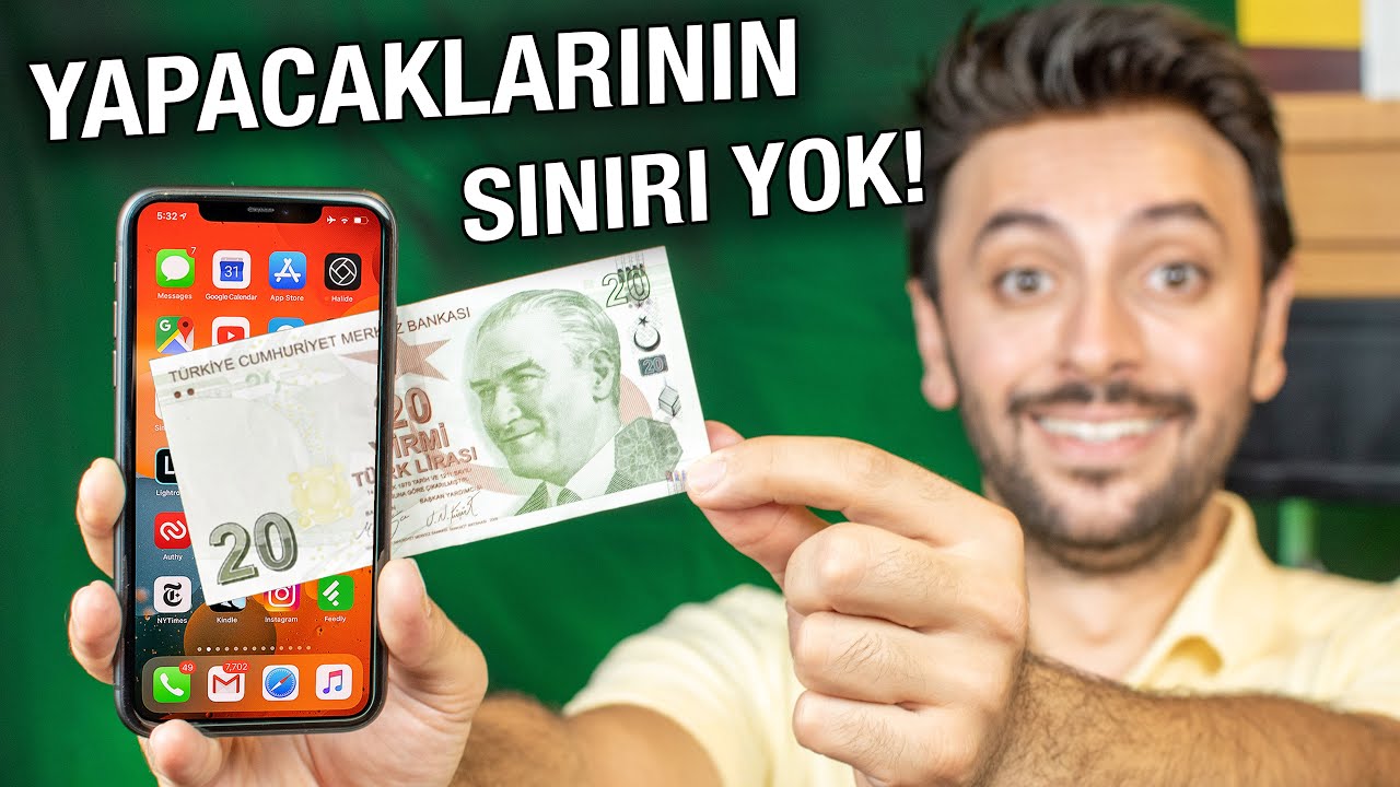TELEFONDAN PARA ÇIKARTIN!