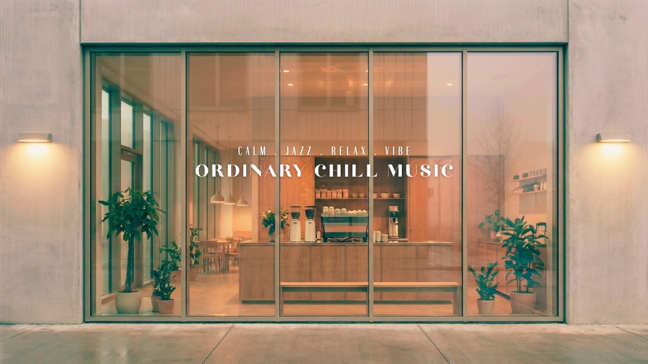 Playlist │ Warm Café Jazz Evening – Slow Down, Sip Coffee & Unwind