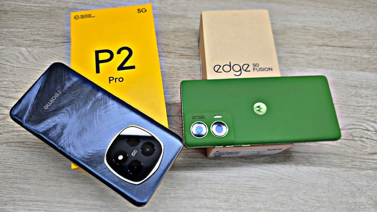 Moto Edge 50 Fusion 5G vs Realme P2 Pro 5G - Which Should You Buy ?