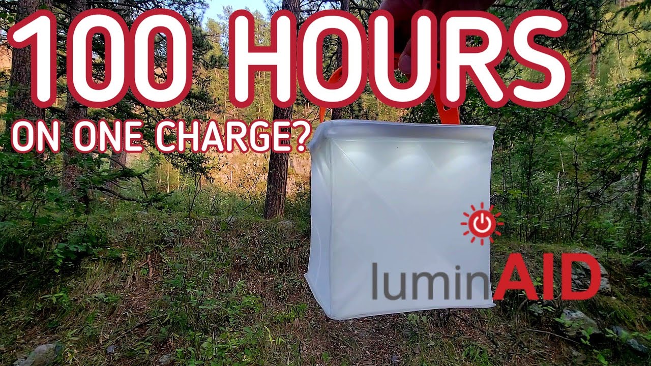 LuminAID PackLite Titan Solar Lantern | 100 Hours of Light