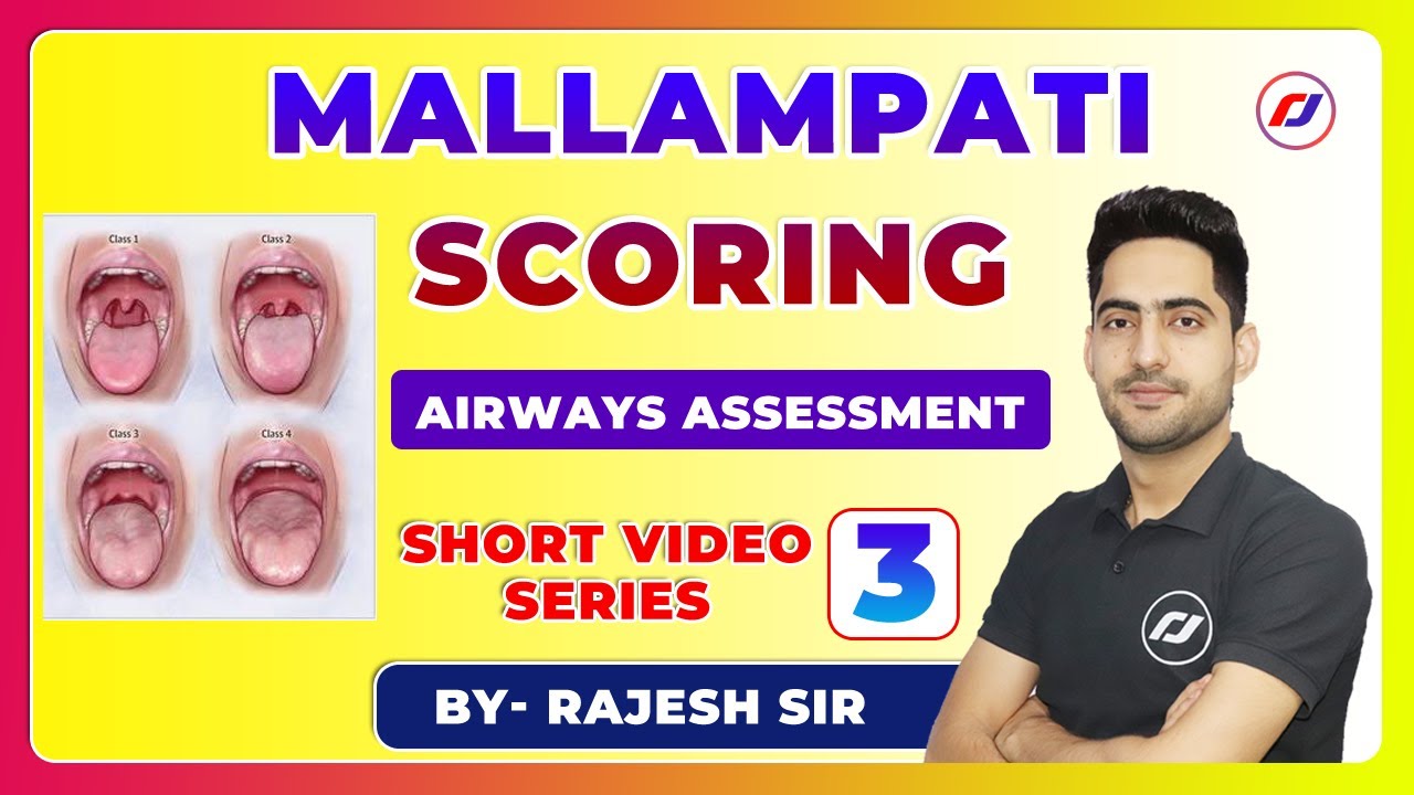 MALLAMPATI SCORE | AIRWAY ASSESSMENT  #intubation #norcet2023 #norcet5.0