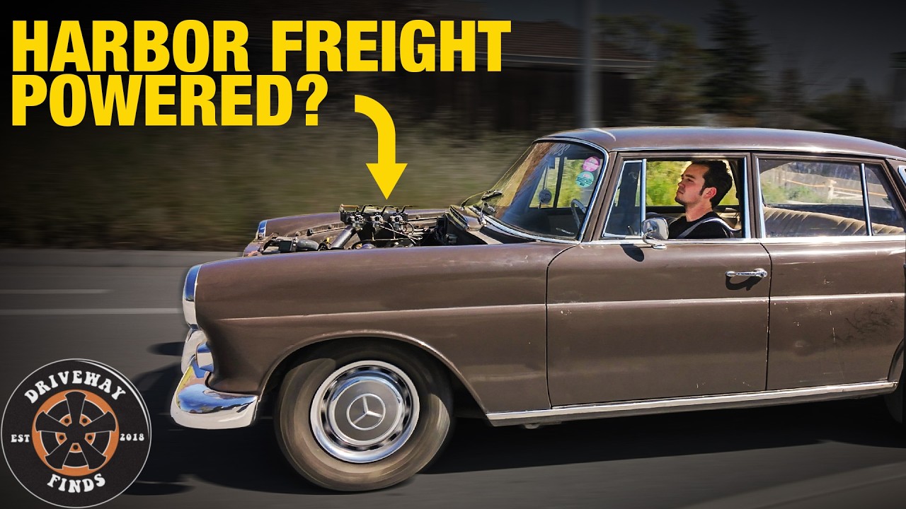 We put three lawn mower carburetors on a LS to see how much horsepower it'll make! | Driveway Finds