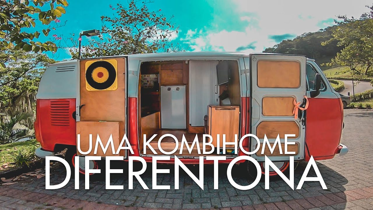 CONHEÇA UMA KOMBIHOME COM BANHEIRO, CHUVEIRO E AR CONDICIONADO!! l TAKE THE TRIP