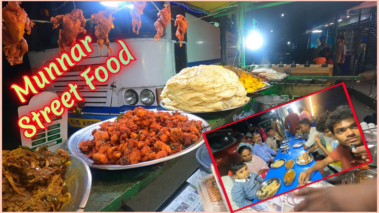 Munnar Street Food | Street Food | Munnar Night Life | Vlog