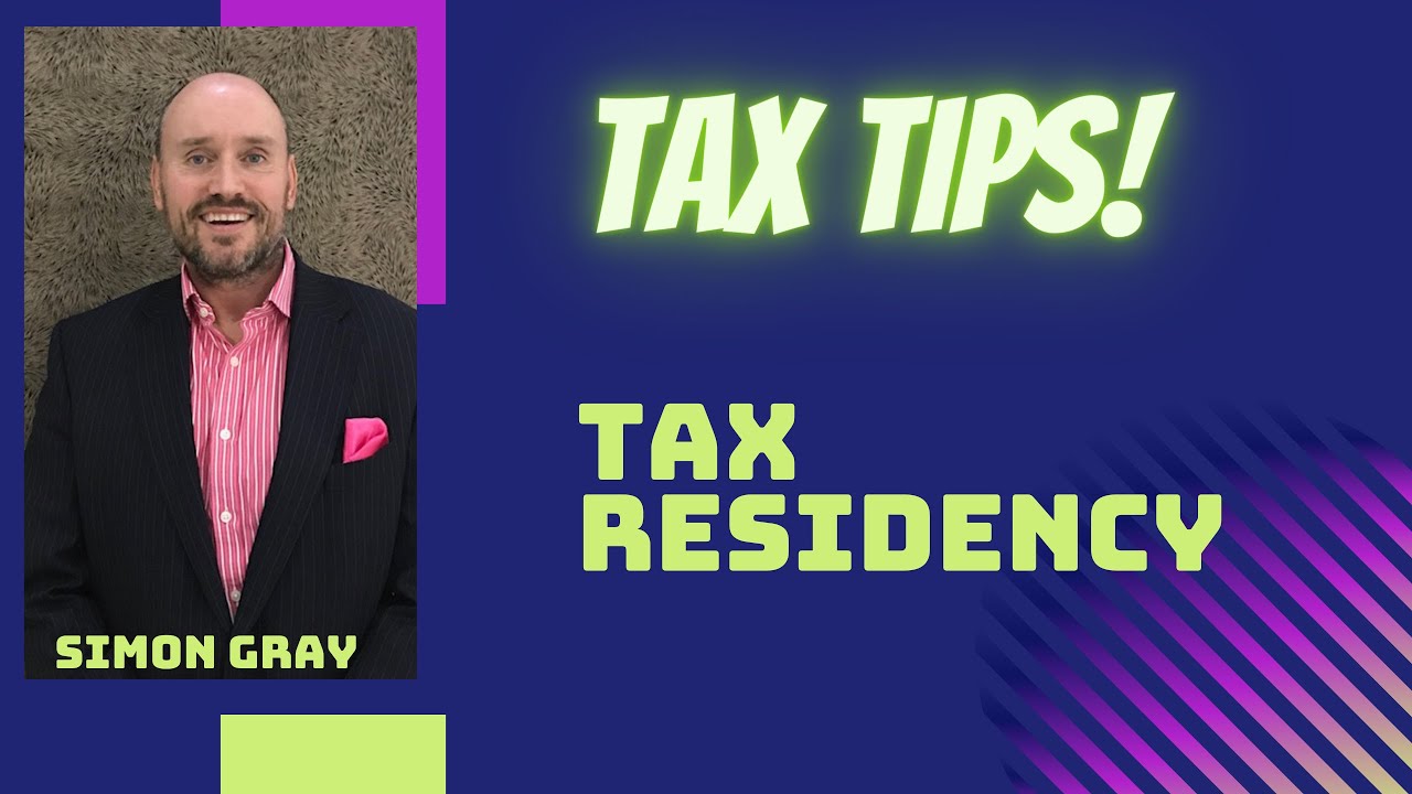 Tax Residency - Corporate and Individual