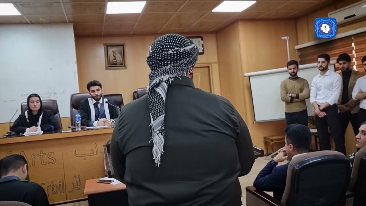 بەڕێوەچوونی دادگایێکی گریمانەیی لەلایەن قوتابیانی بەشی یاسا بۆ بەشی دەروونزانی